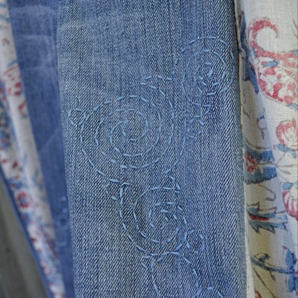 The “Willow” Jean | 7FAMK | Recycled Tapestry | Boho - Picture 11 of 13